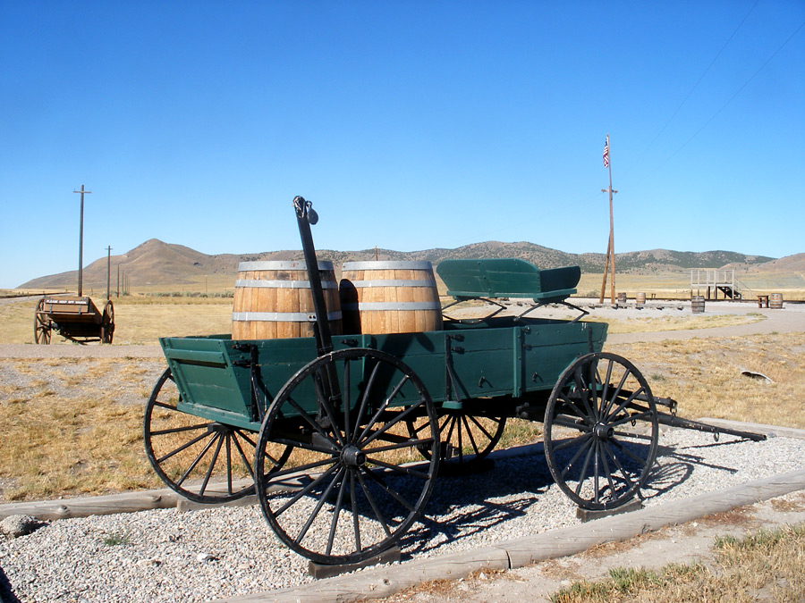 Green wagon