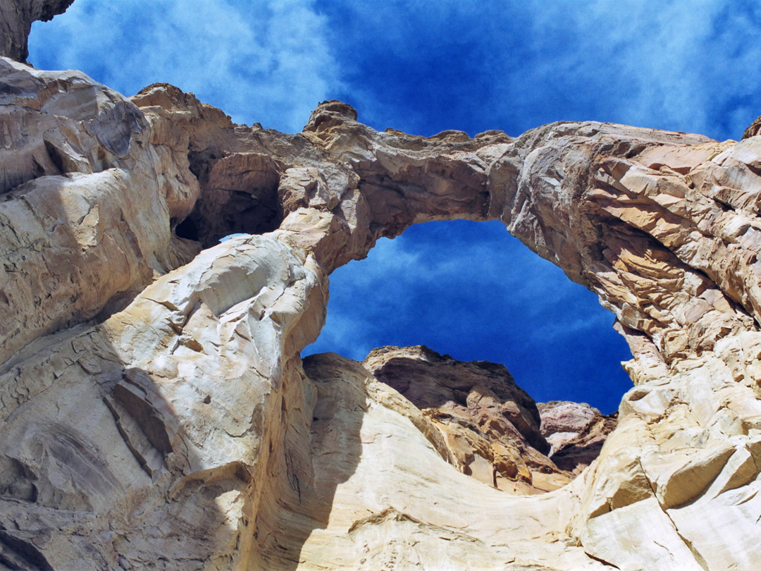 Underneath Grosvenor Arch