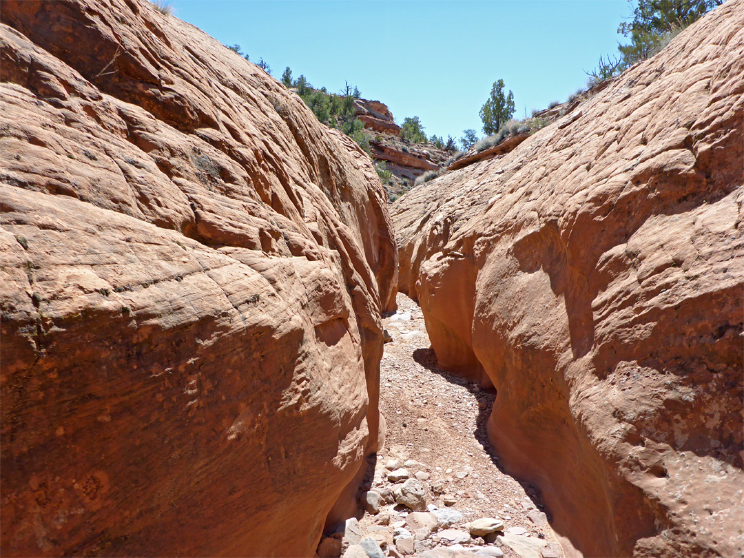 Shallow narrows