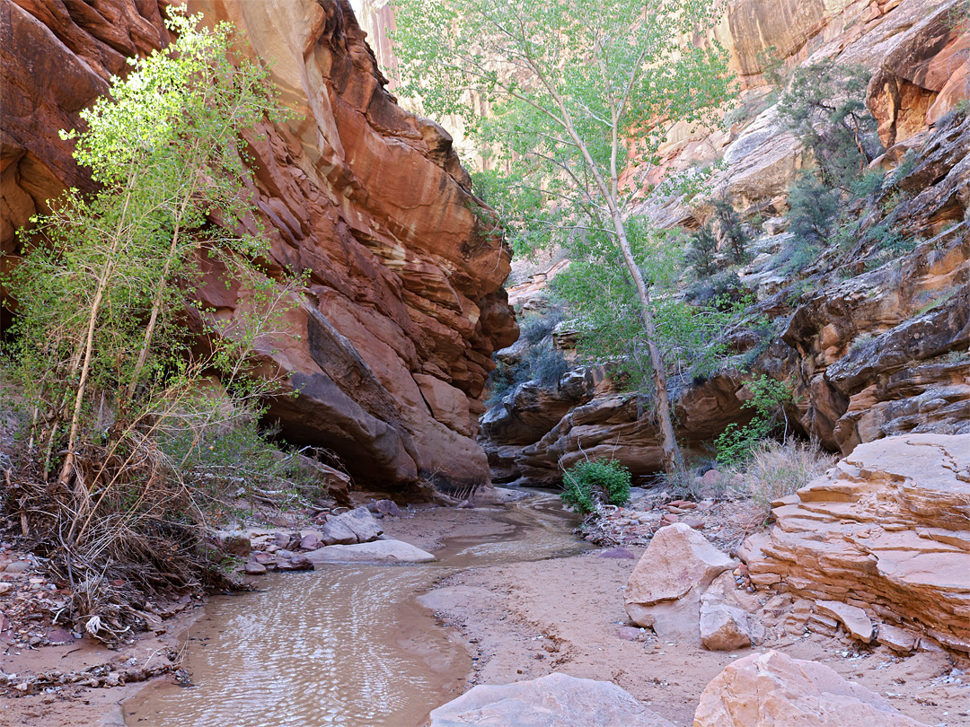 Confined passageway