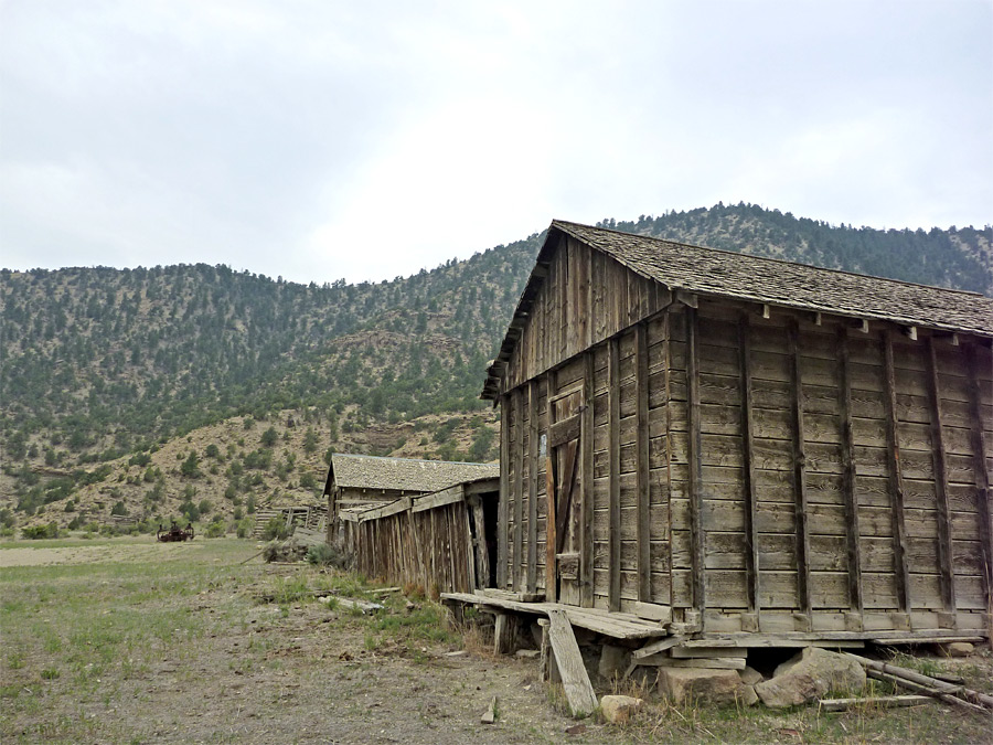 Barns near Harper