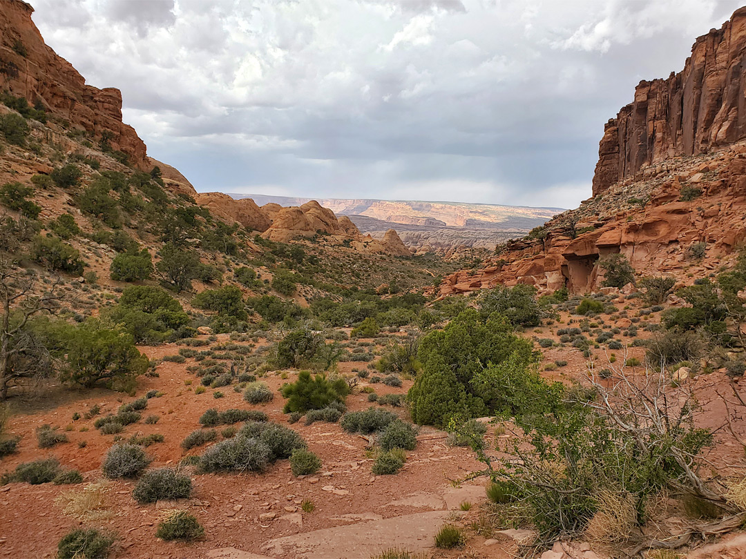 North end of the valley: Hidden Valley Trail, Moab, Utah