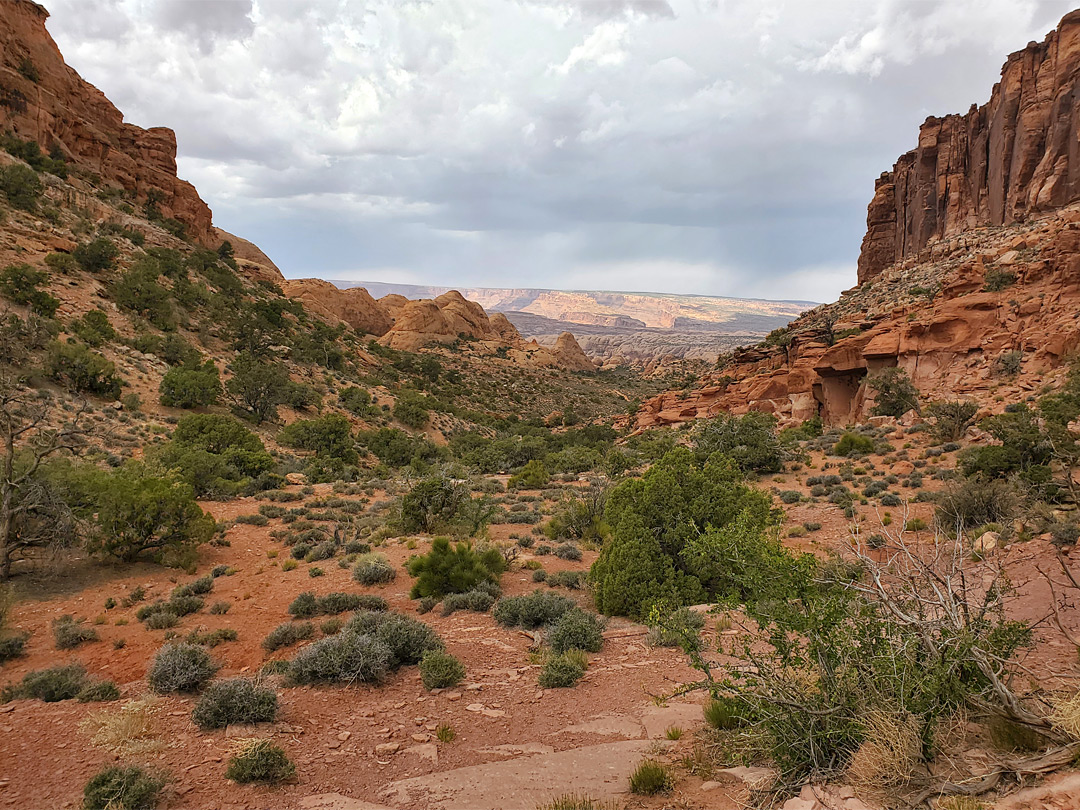 North end of the valley