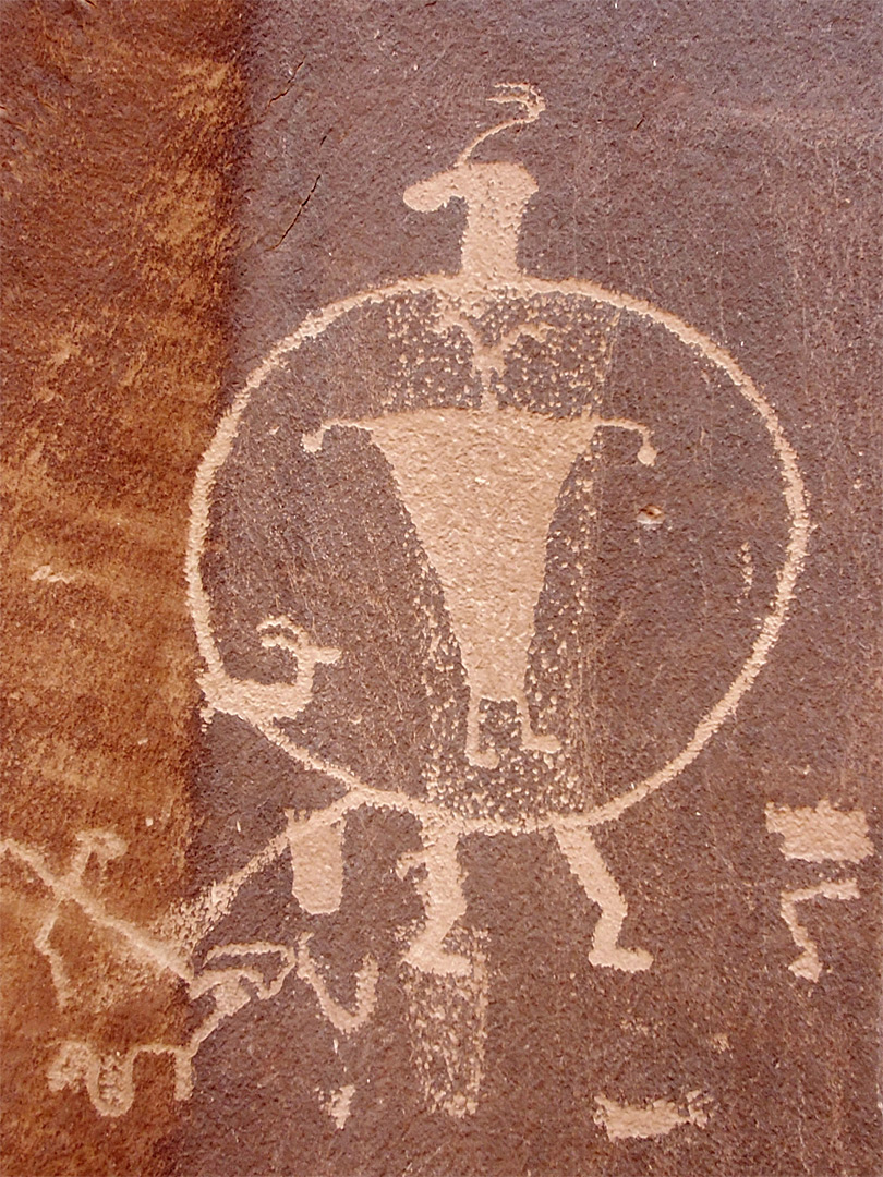 Large petroglyph