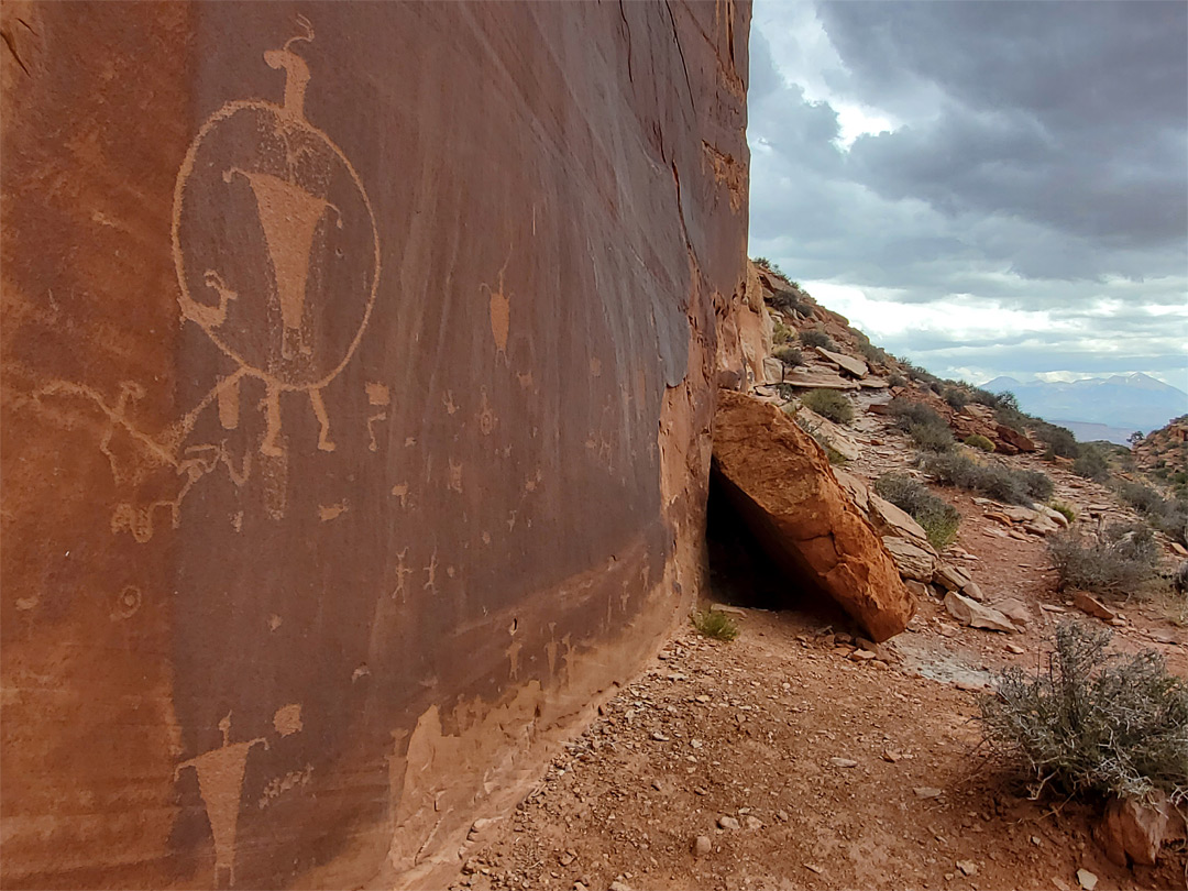 South end of the cliffs