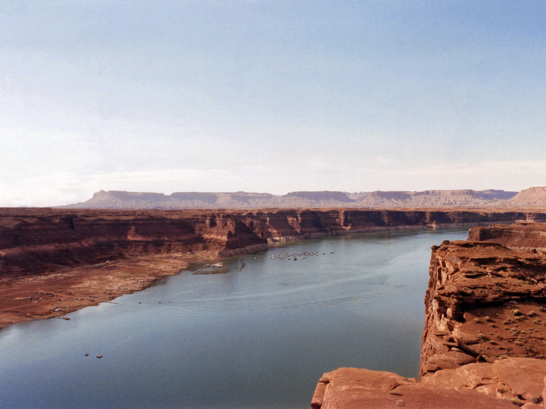 Hite Overlook, in the 1990s