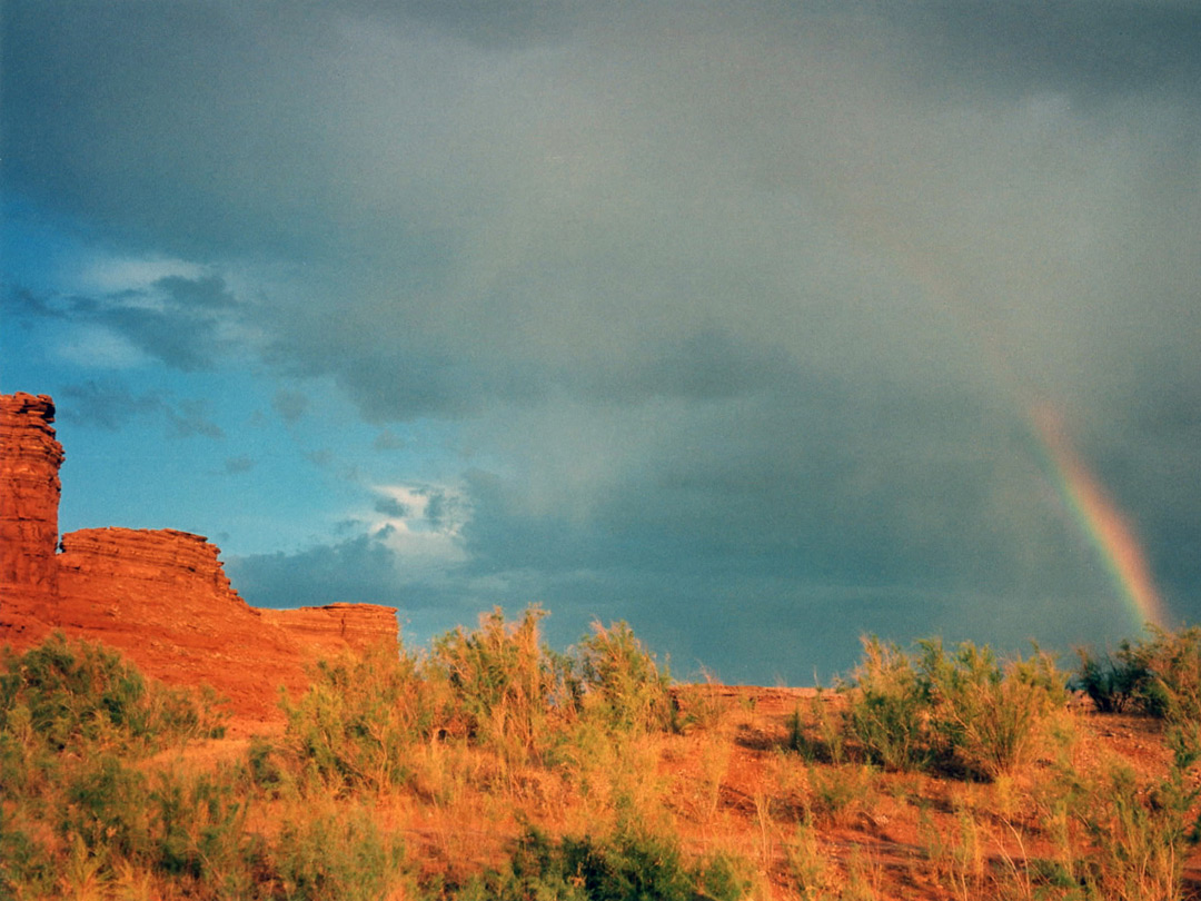 Rainbow in Farley Canyon