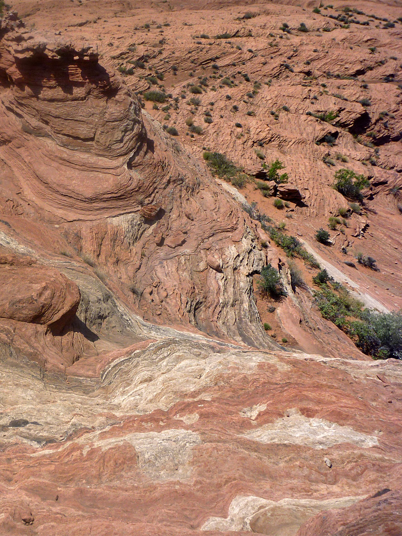 Swirling rocks