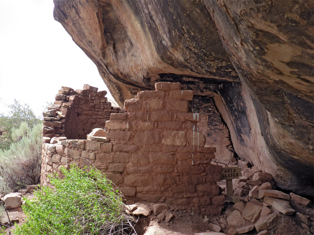 Ruin below Horseshoe House