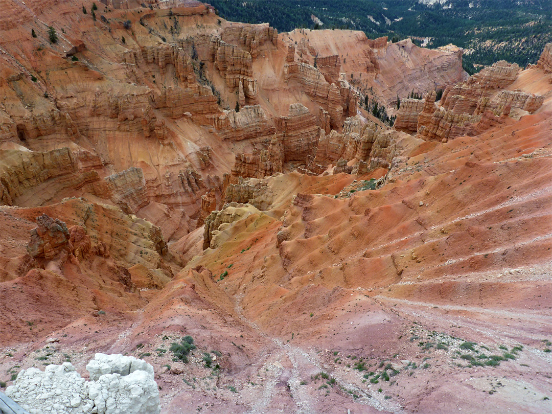 Colorful slopes