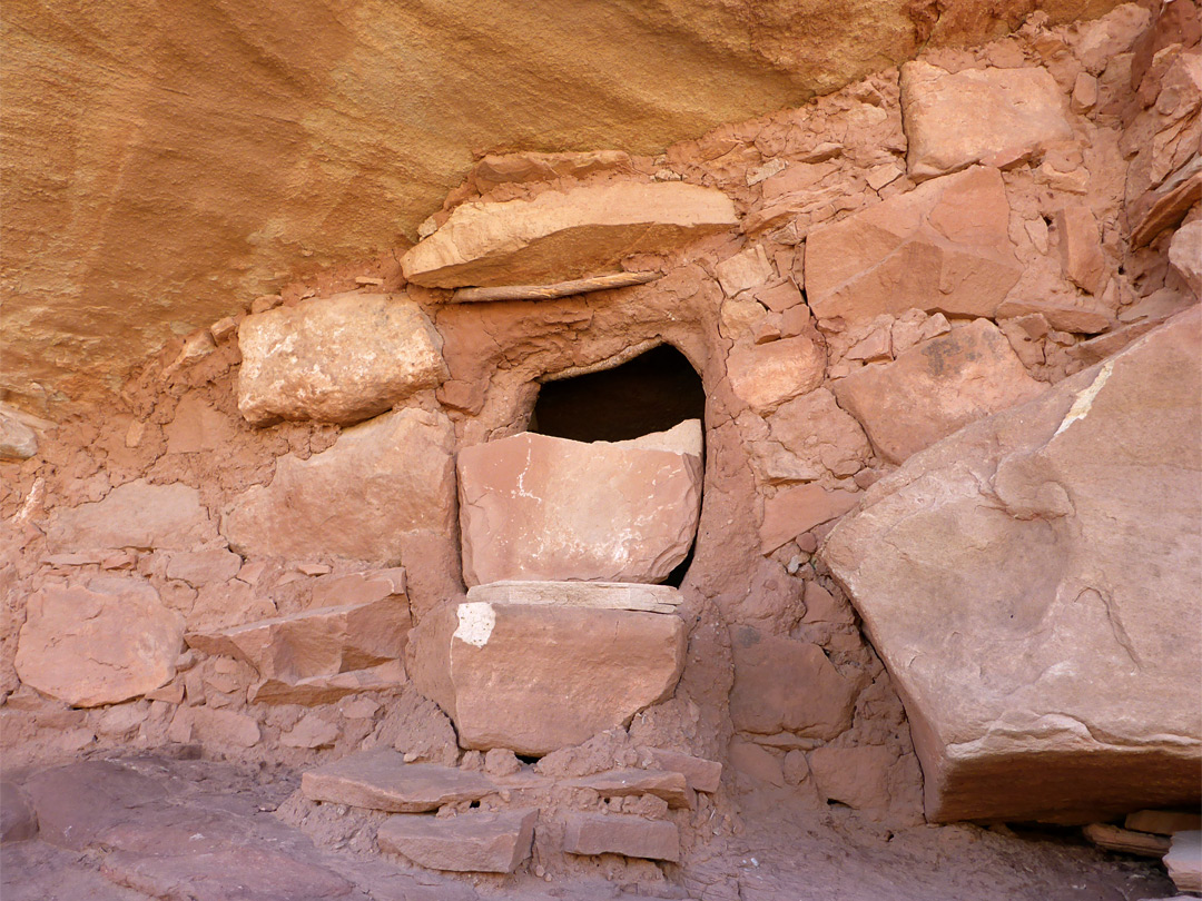 Broken doorway stone