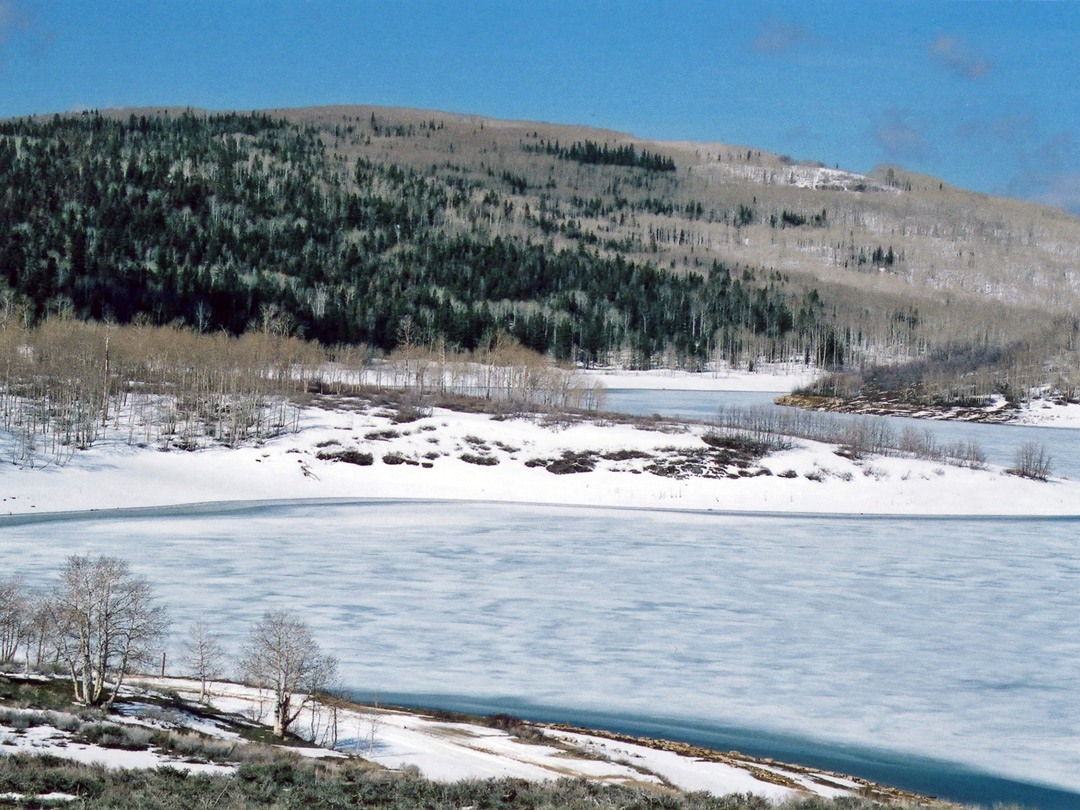 Kolob Reservoir - view south
