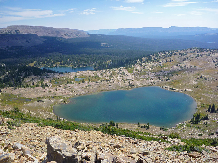 Leconte Lake and Jordan Lake