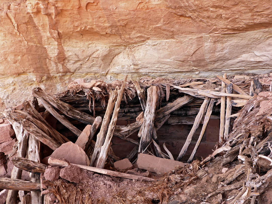 Roof of the kiva