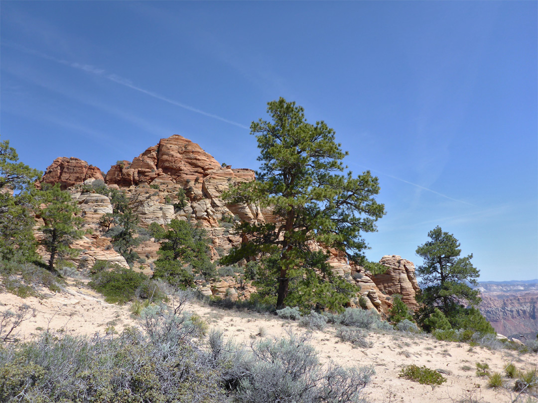 Rim of Lower Mountain