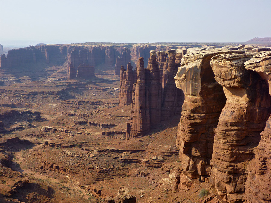 Edge of the basin