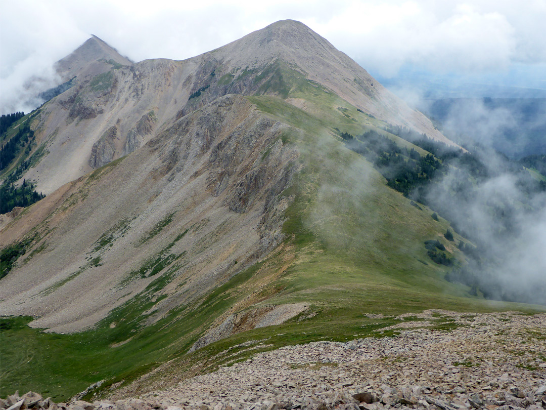 Ridge to Mount Tomasaki