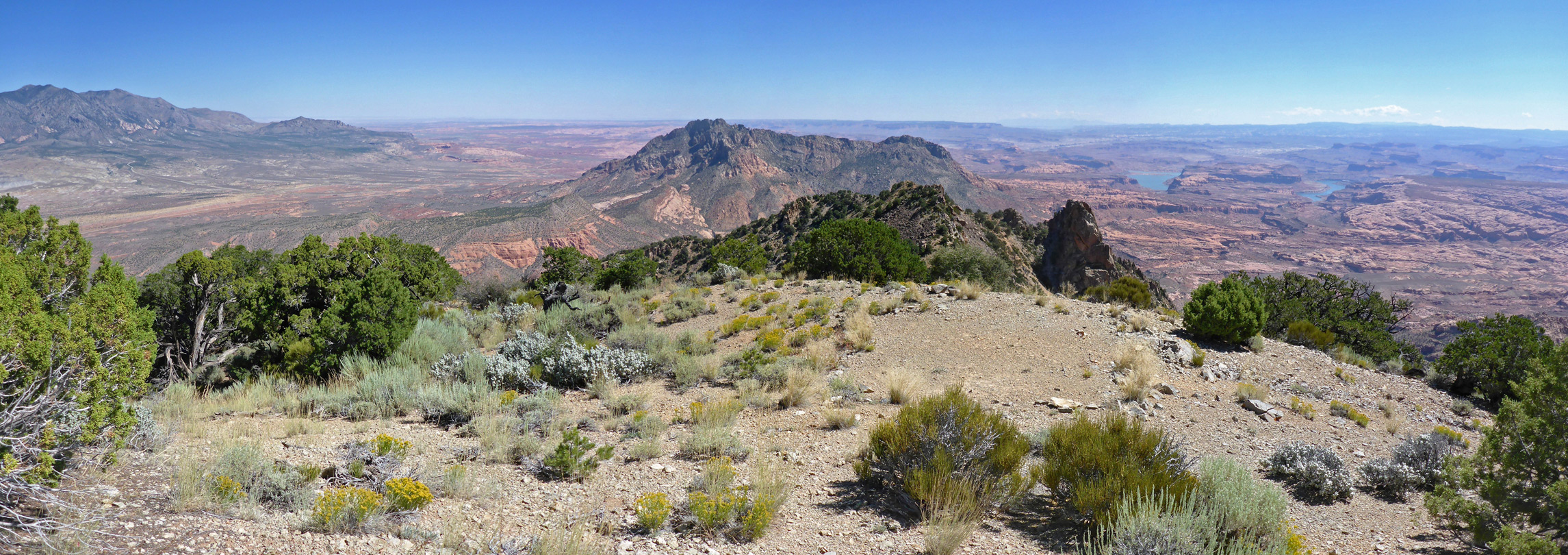 Panorama to the north