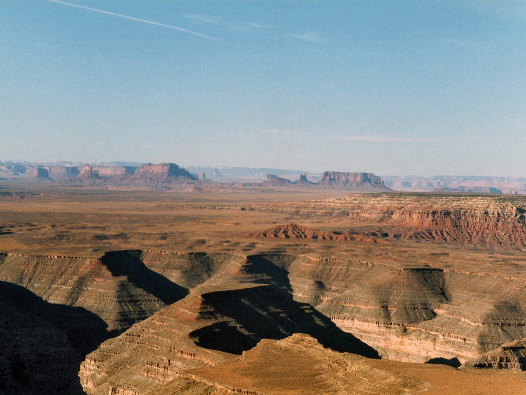 Canyon below Muley Point