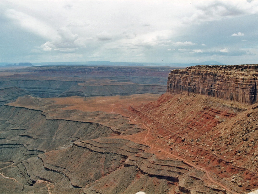 Johns Canyon Road, from Muley Point