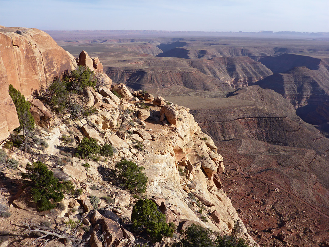 Cliff edge, Muley Point