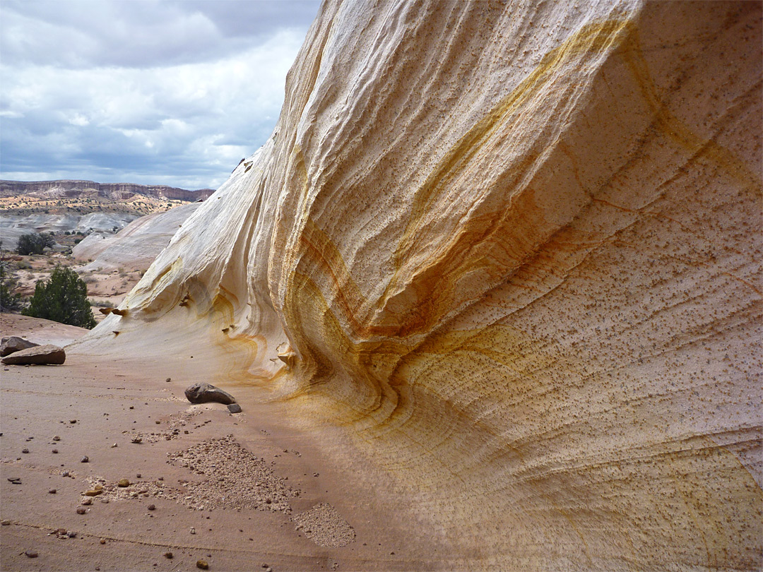 Colorful cliff