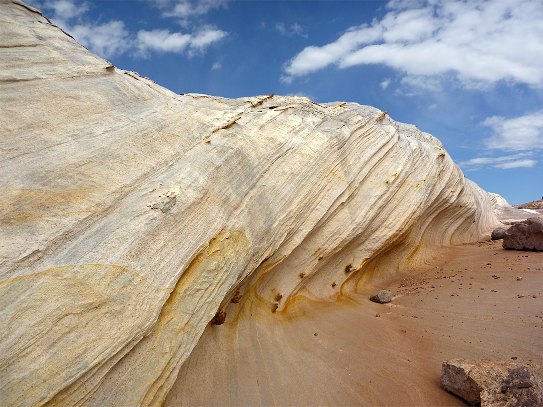 Edge of a gully