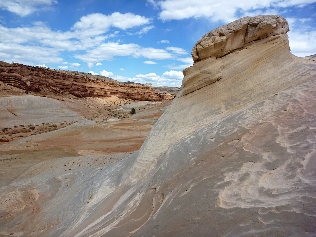 Dome of angled sandstone