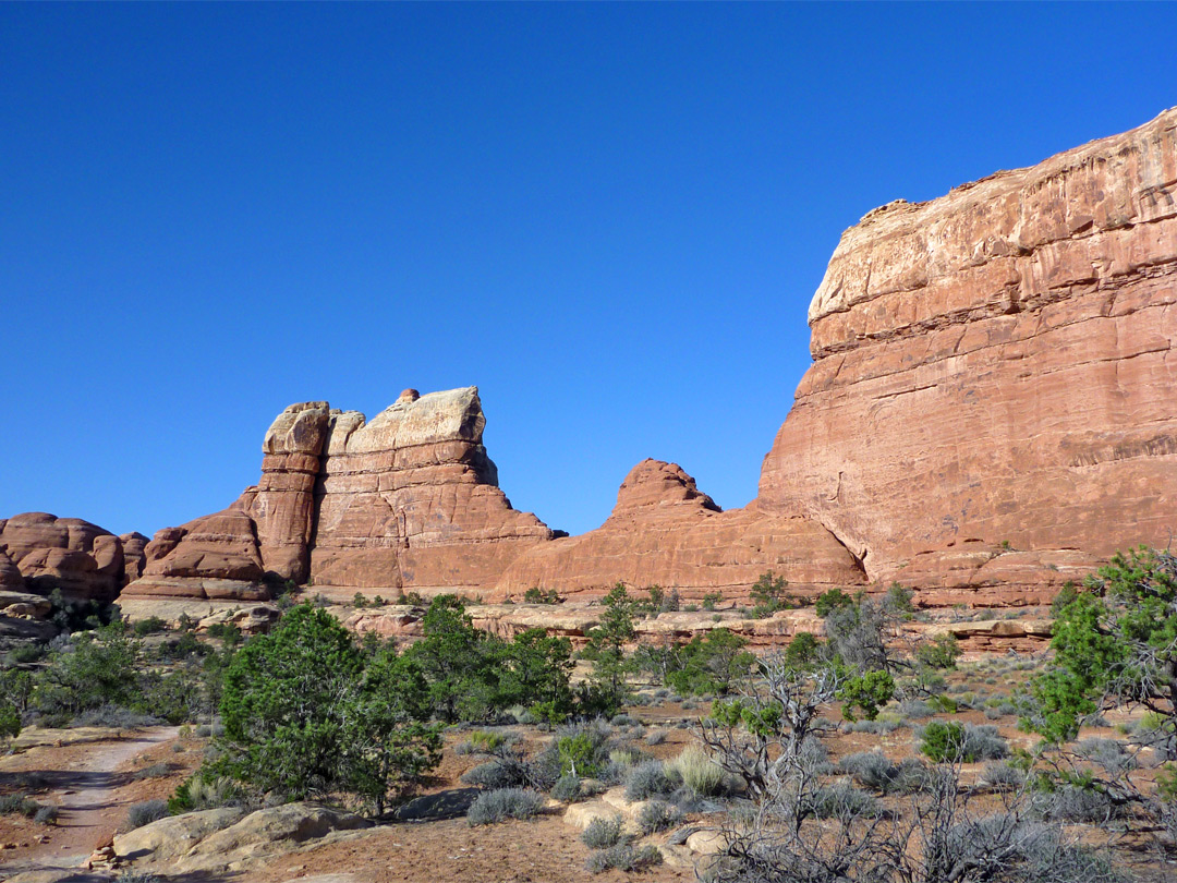 Sandstone fins