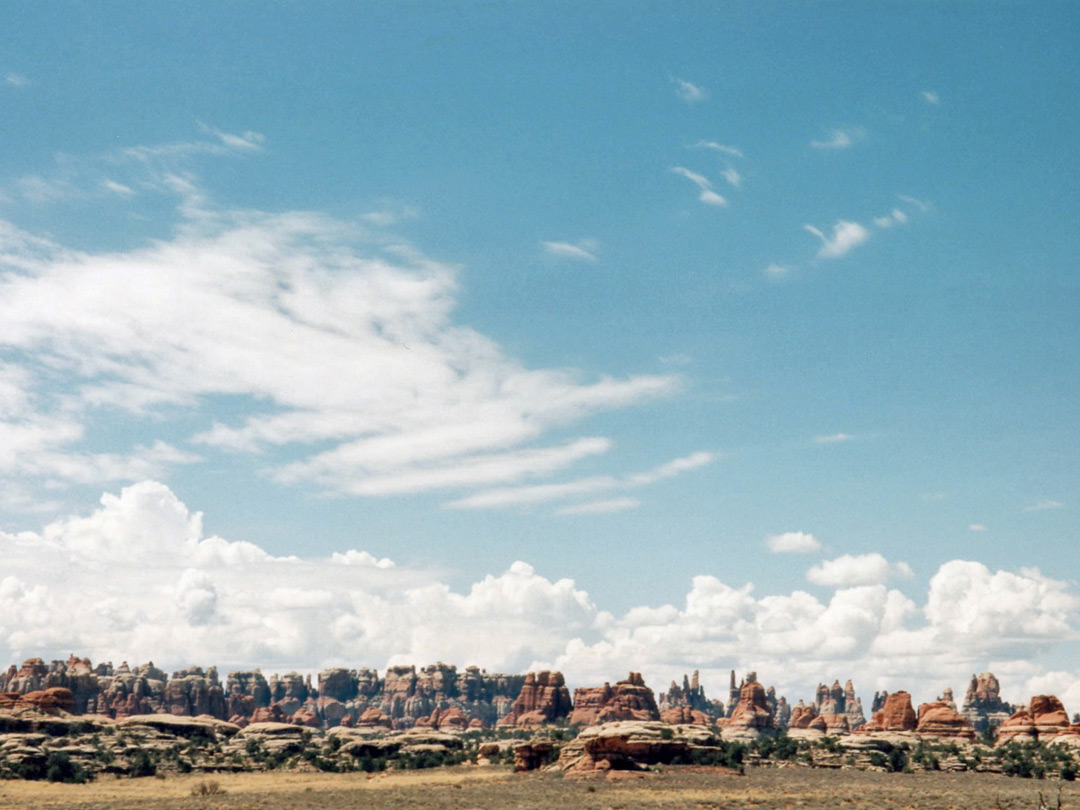 The Needles skyline