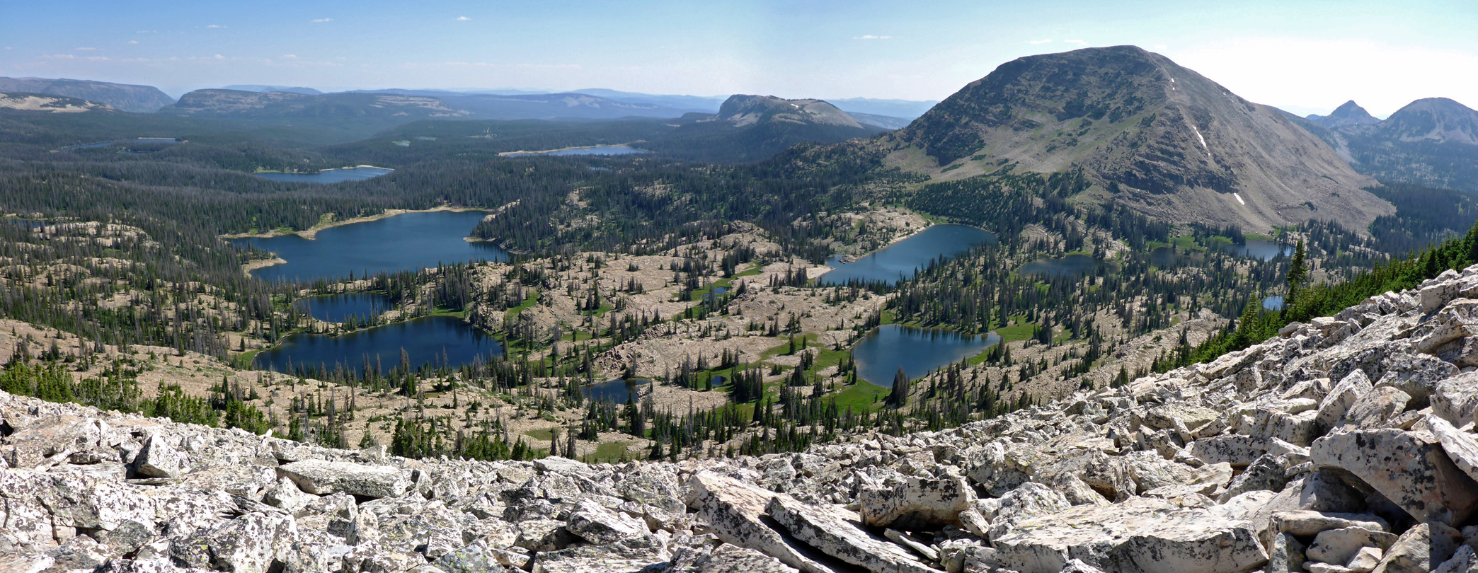 Lakes south of Notch Mountain