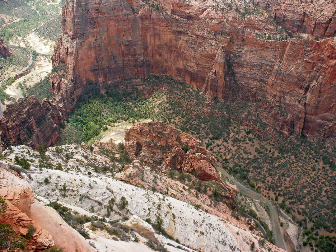 Zion Canyon and the Virgin River