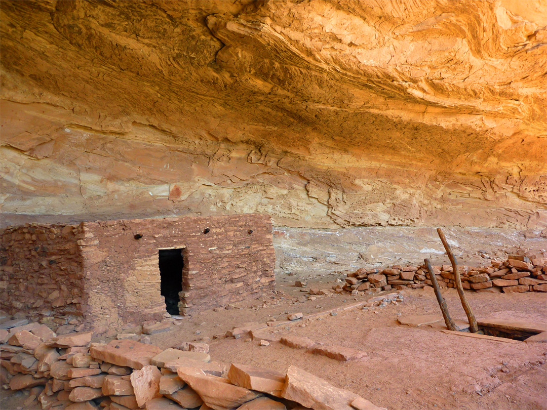 Doorway and ladder