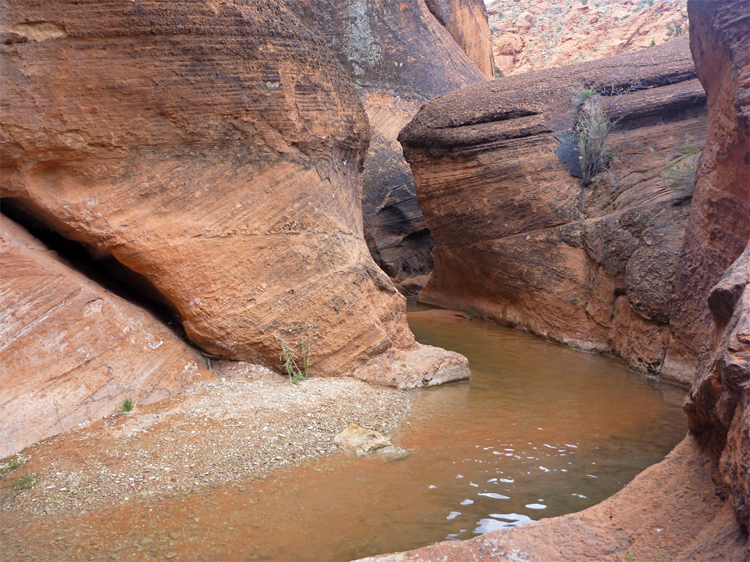 Winding stream