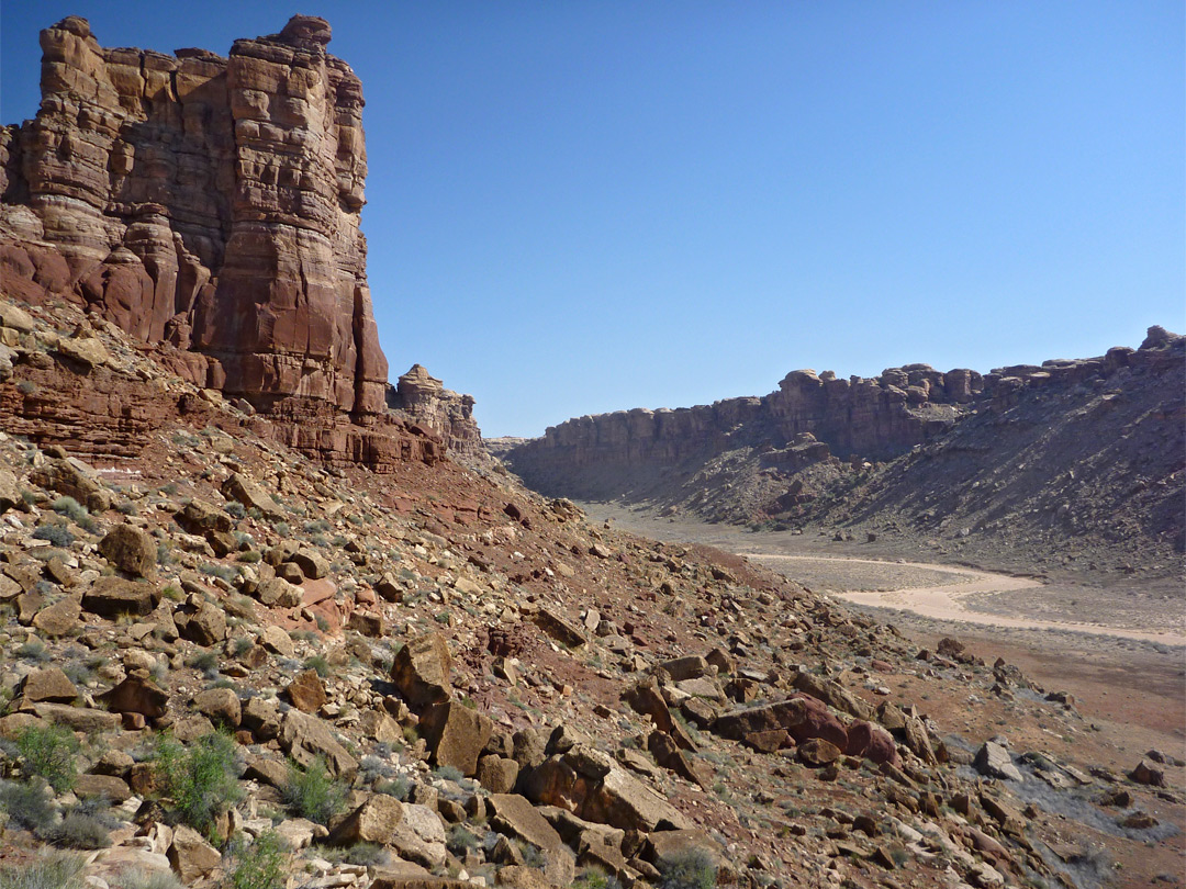 West edge of Red Lake Canyon