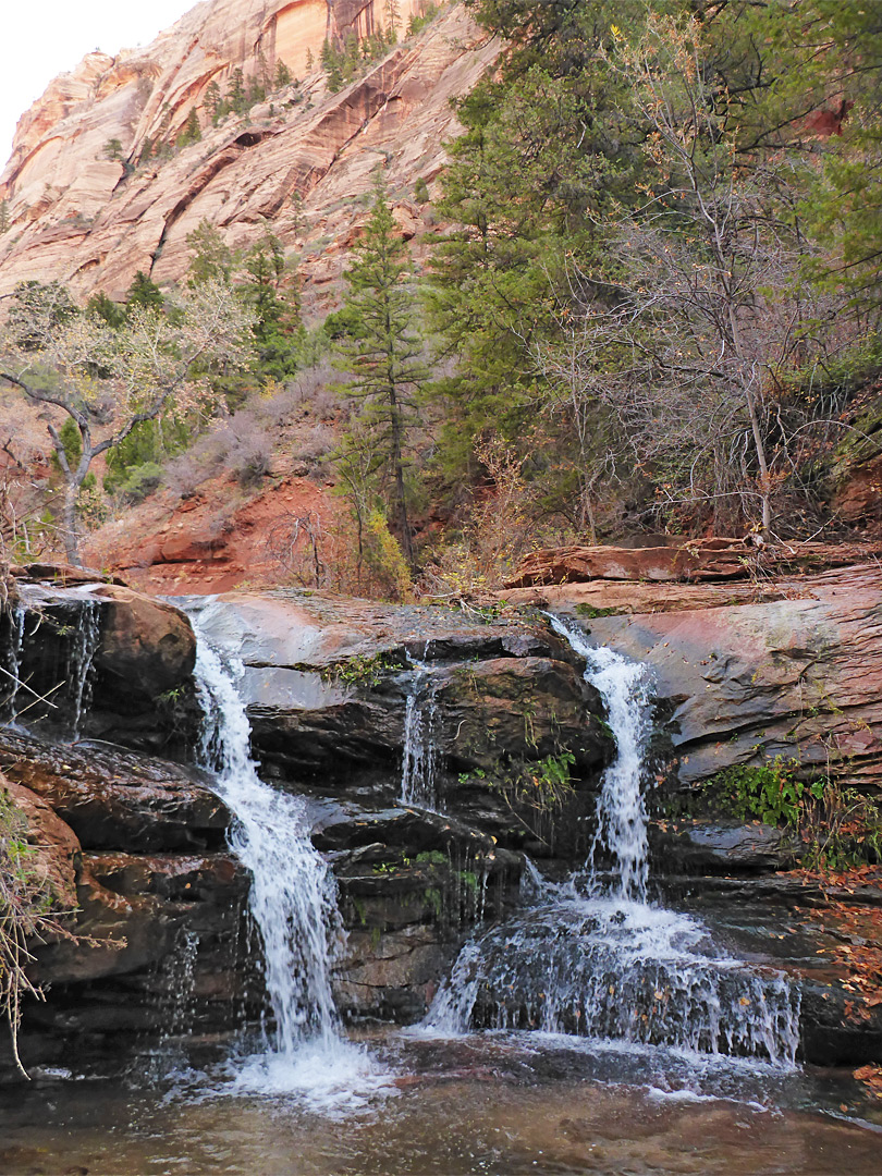 Shallow falls