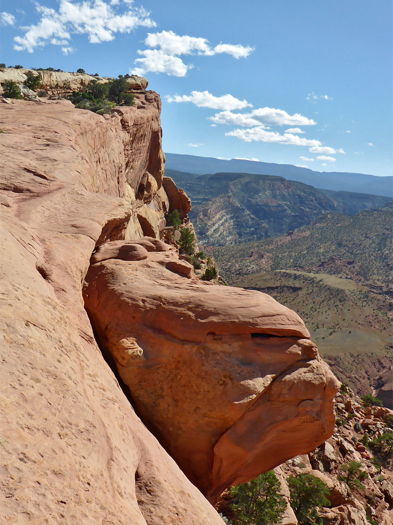 Cliff above Fruita