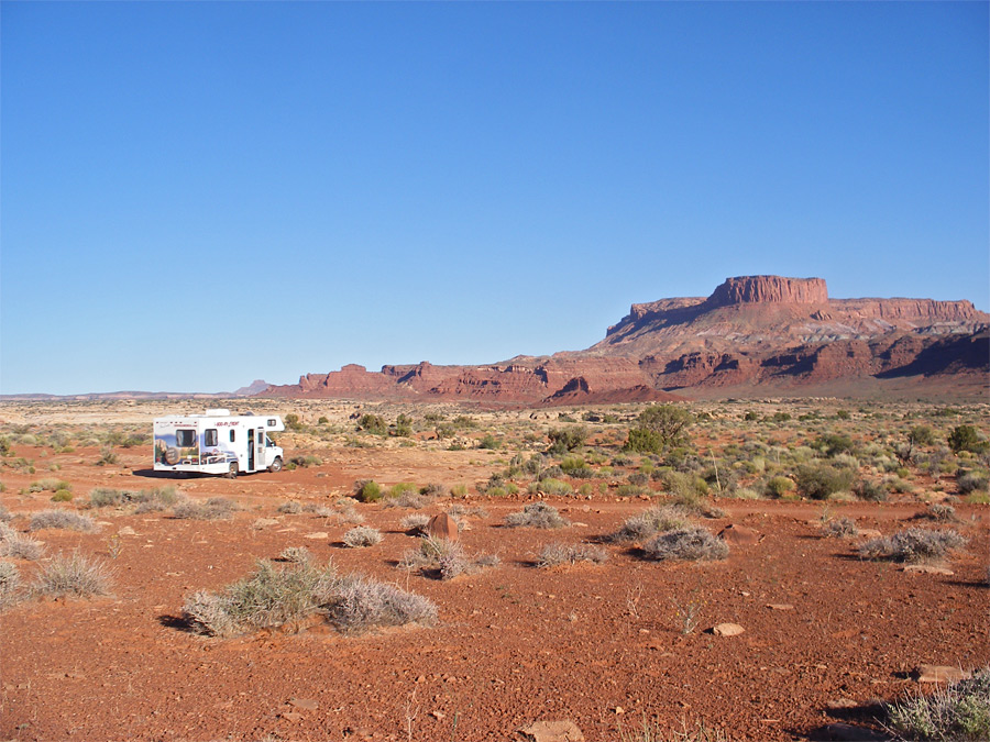 RV near White Canyon