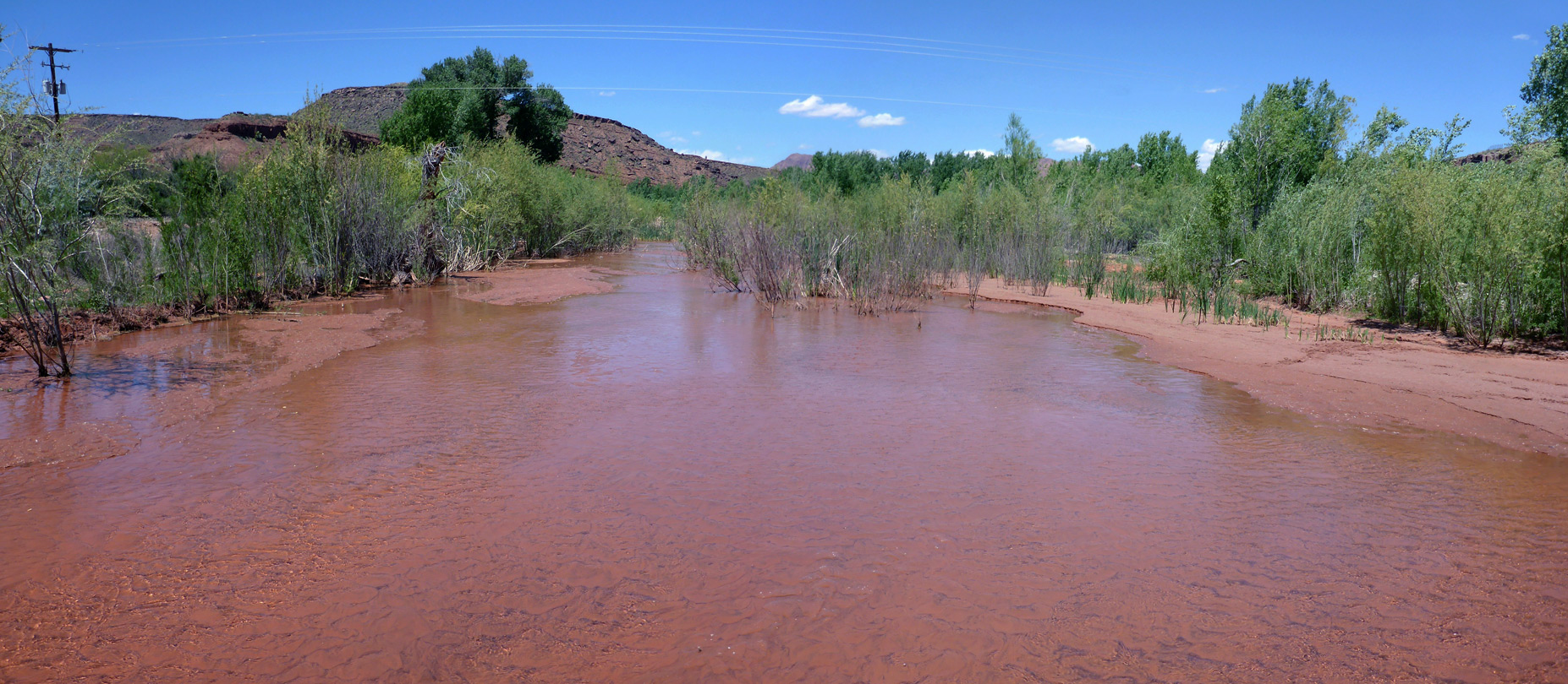 Pool along the river