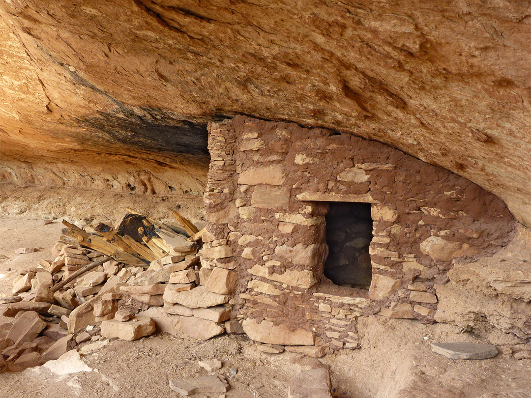 Doorway beside Perfect Kiva