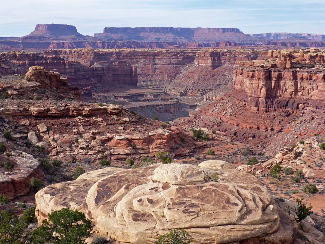 Confluence of Big and Little Spring Canyons