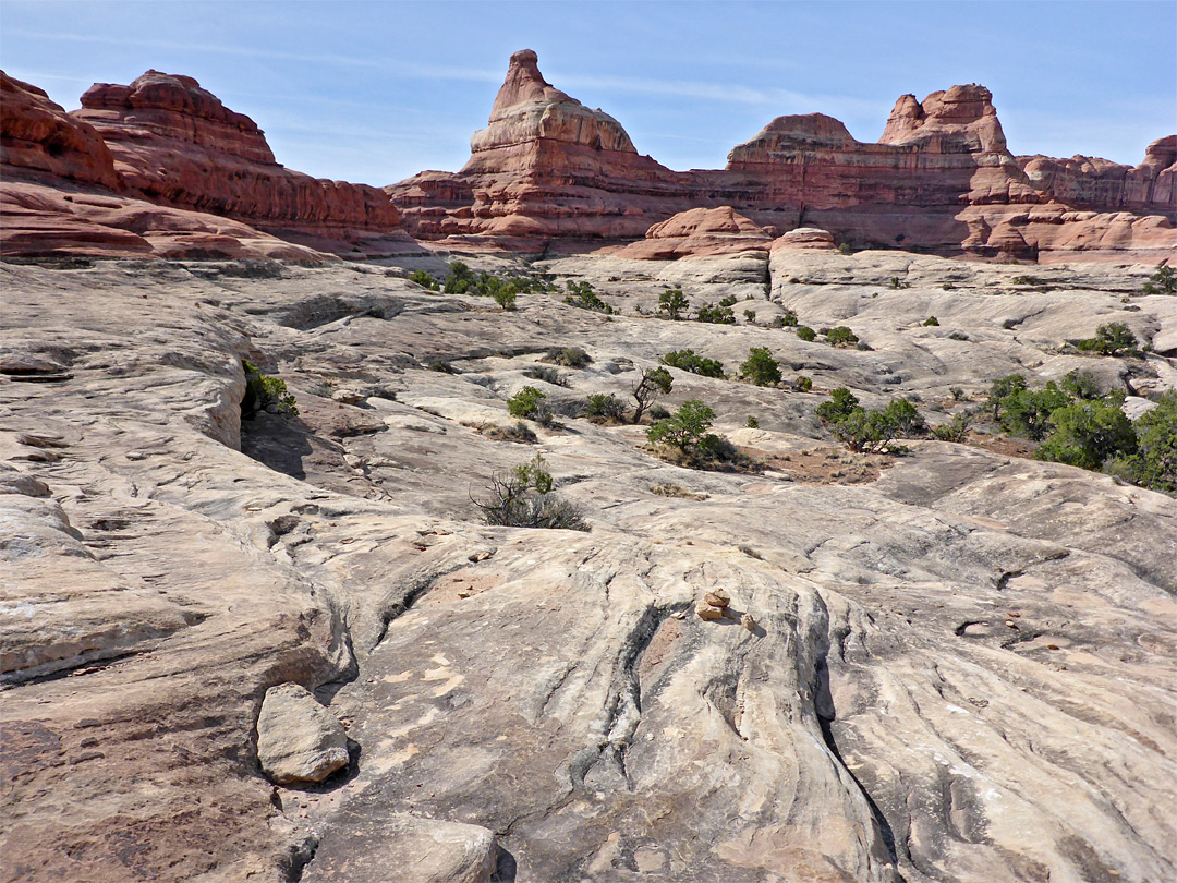 Undulating sandstone