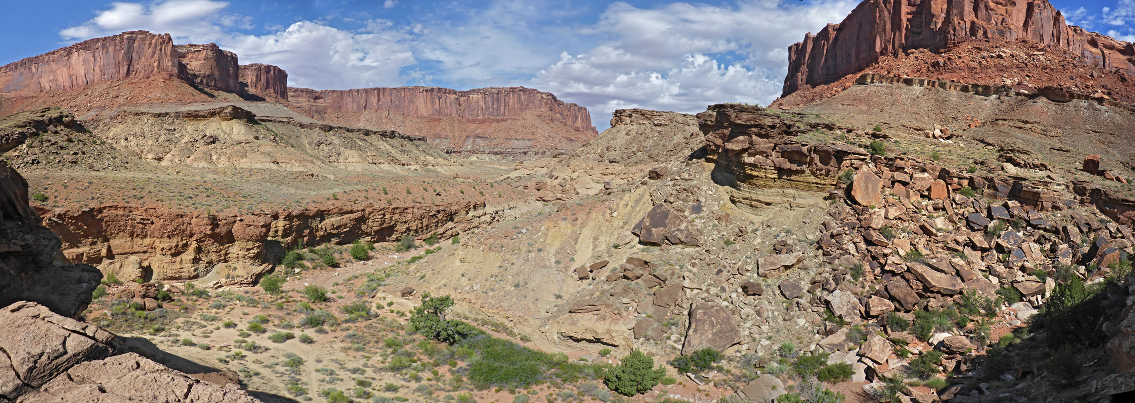 Canyon confluence