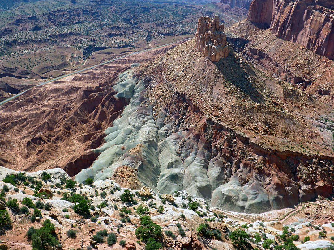 Banded rocks