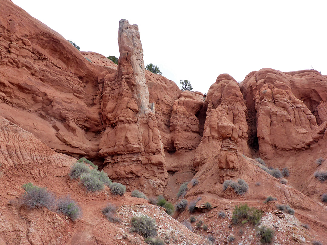 Cliffs behind the Sentinel