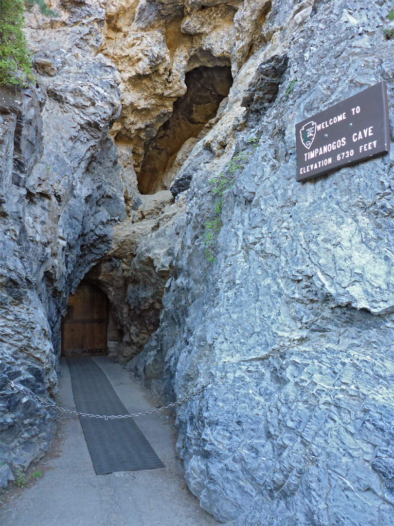 Entrance to the cave