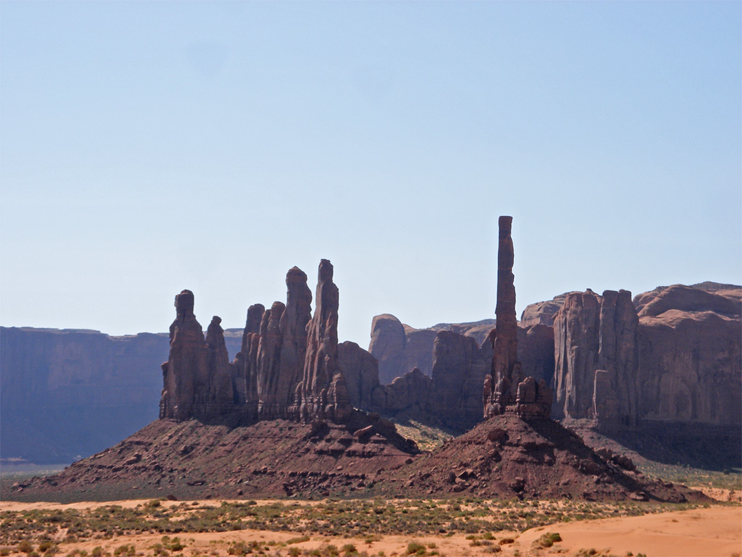 Yei Bi Chei and Totem Pole