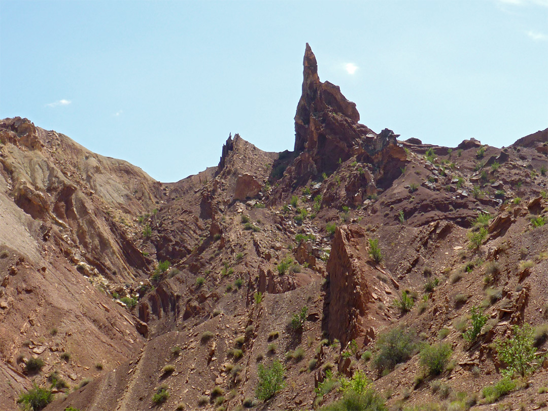 Pinnacles and ridges