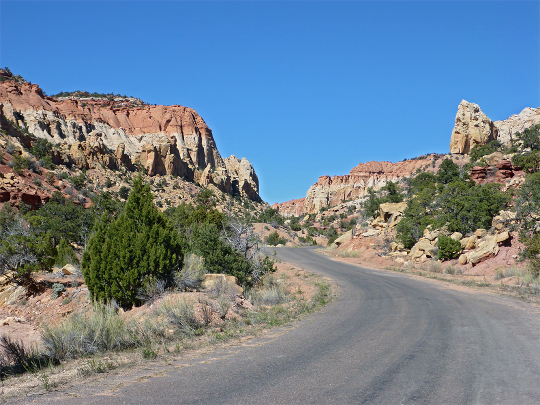 Upper end of Long Canyon