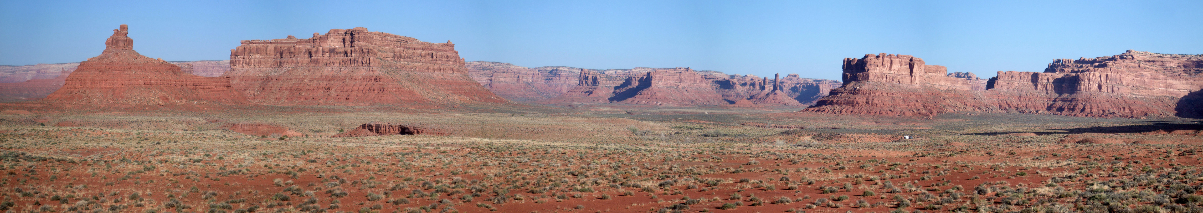 Panorama of the valley